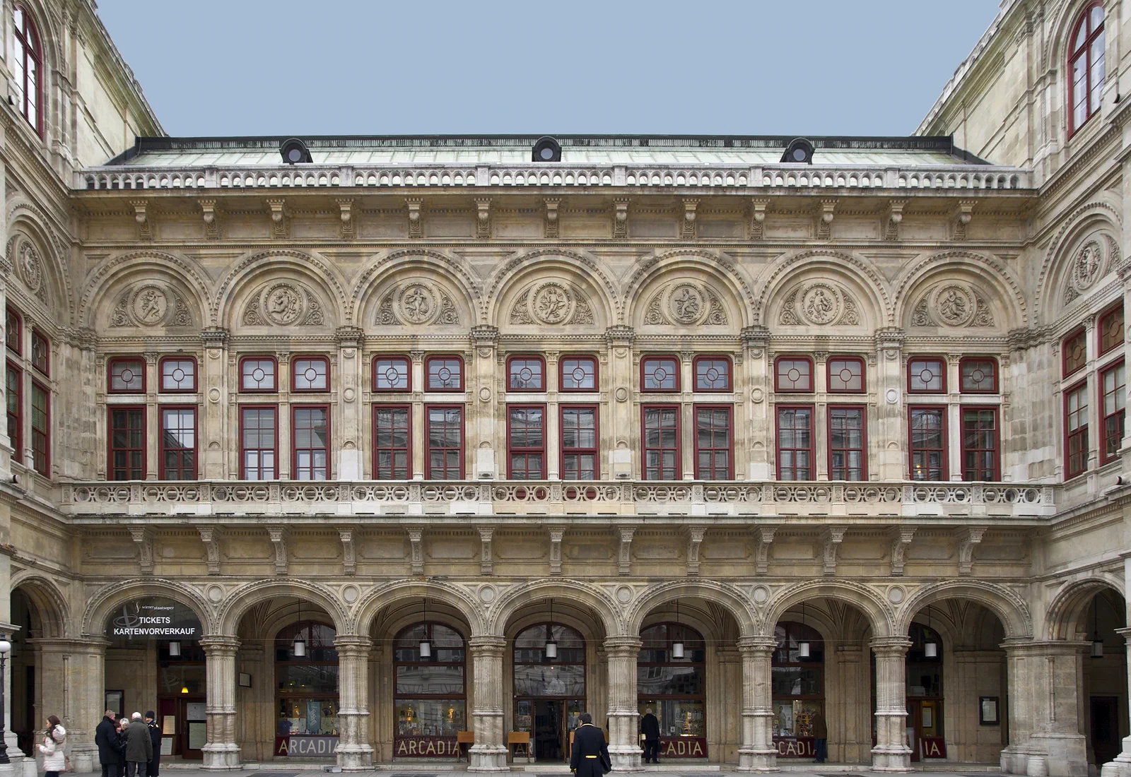 Fassade der Wiener Staatsoper